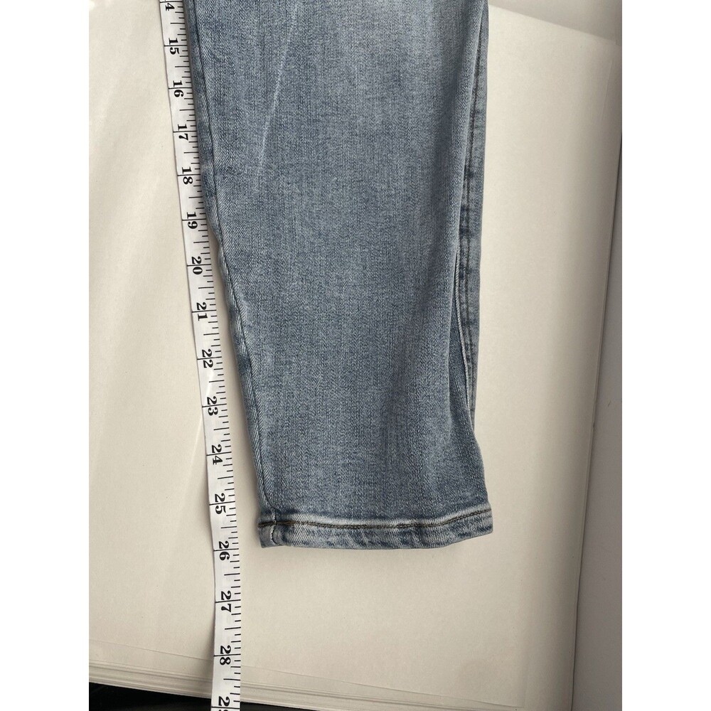 Spanx Jeans Jegging size 1X Light Blue Denim Stretch Pull-on Compression easy - Picture 8 of 8